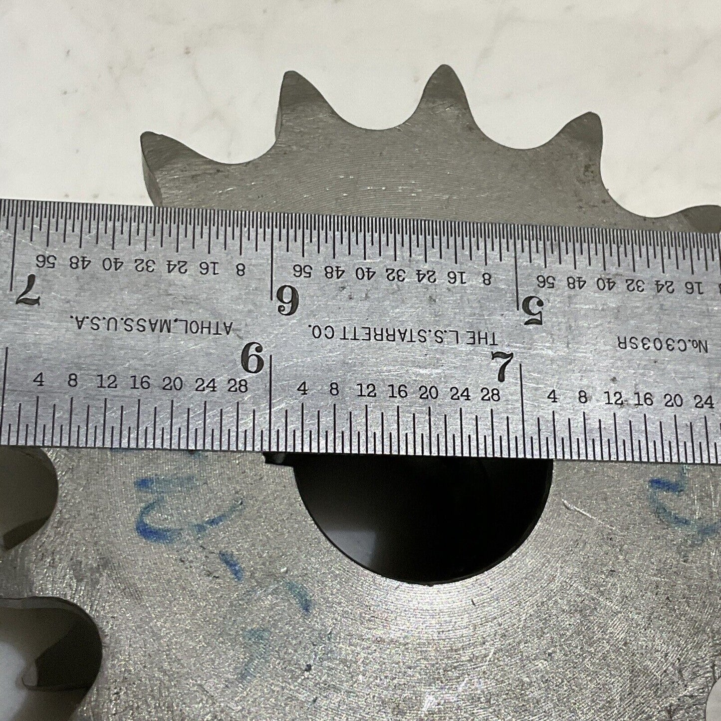 MARTIN 50B16SS SPROCKET & GEAR 16 TEETH 1-1/8” ID LOT OF 2 U4M