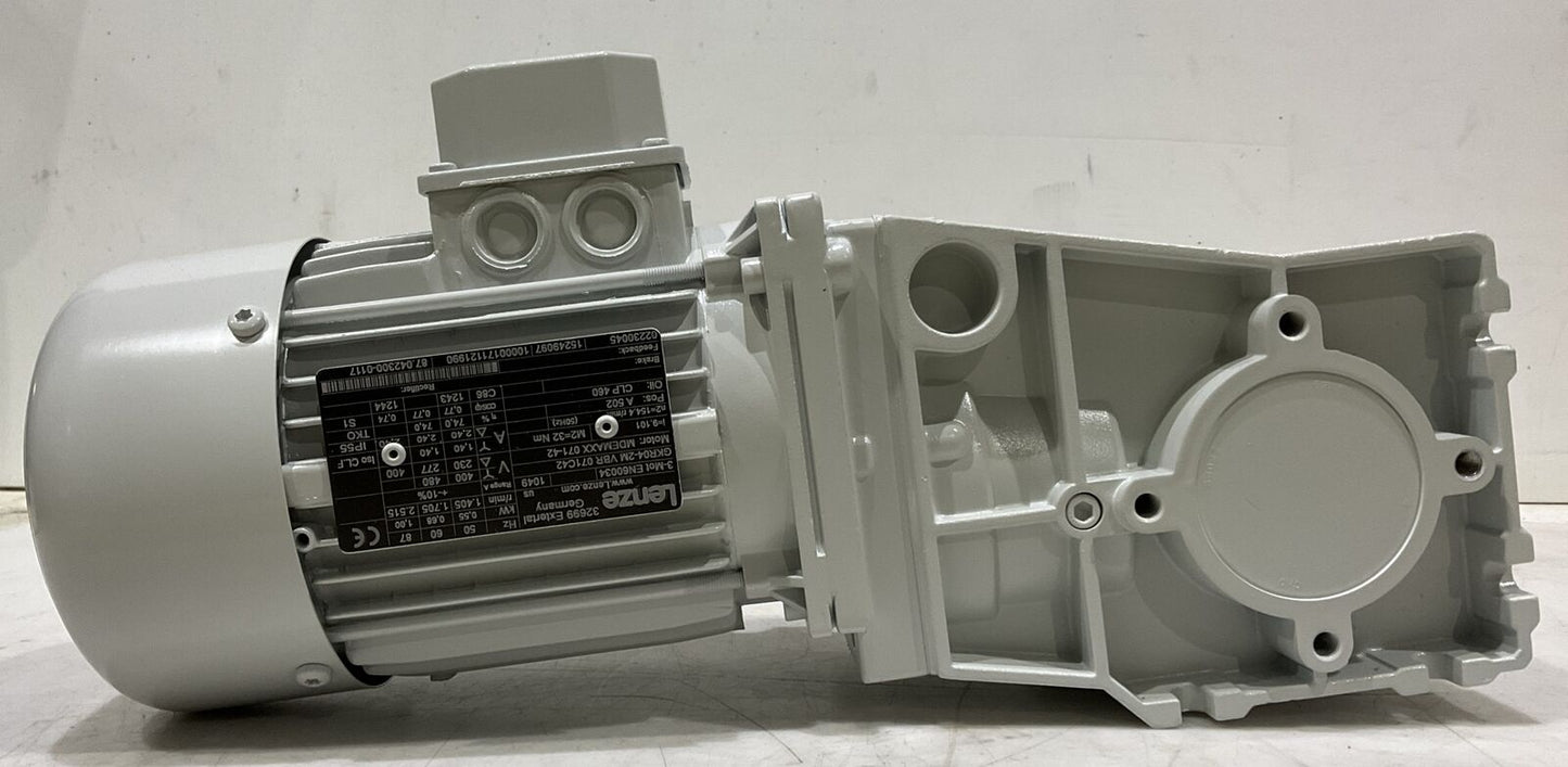 LENZE GKR04-2M VBR 071C42 GEARBOX MOTOR U3S