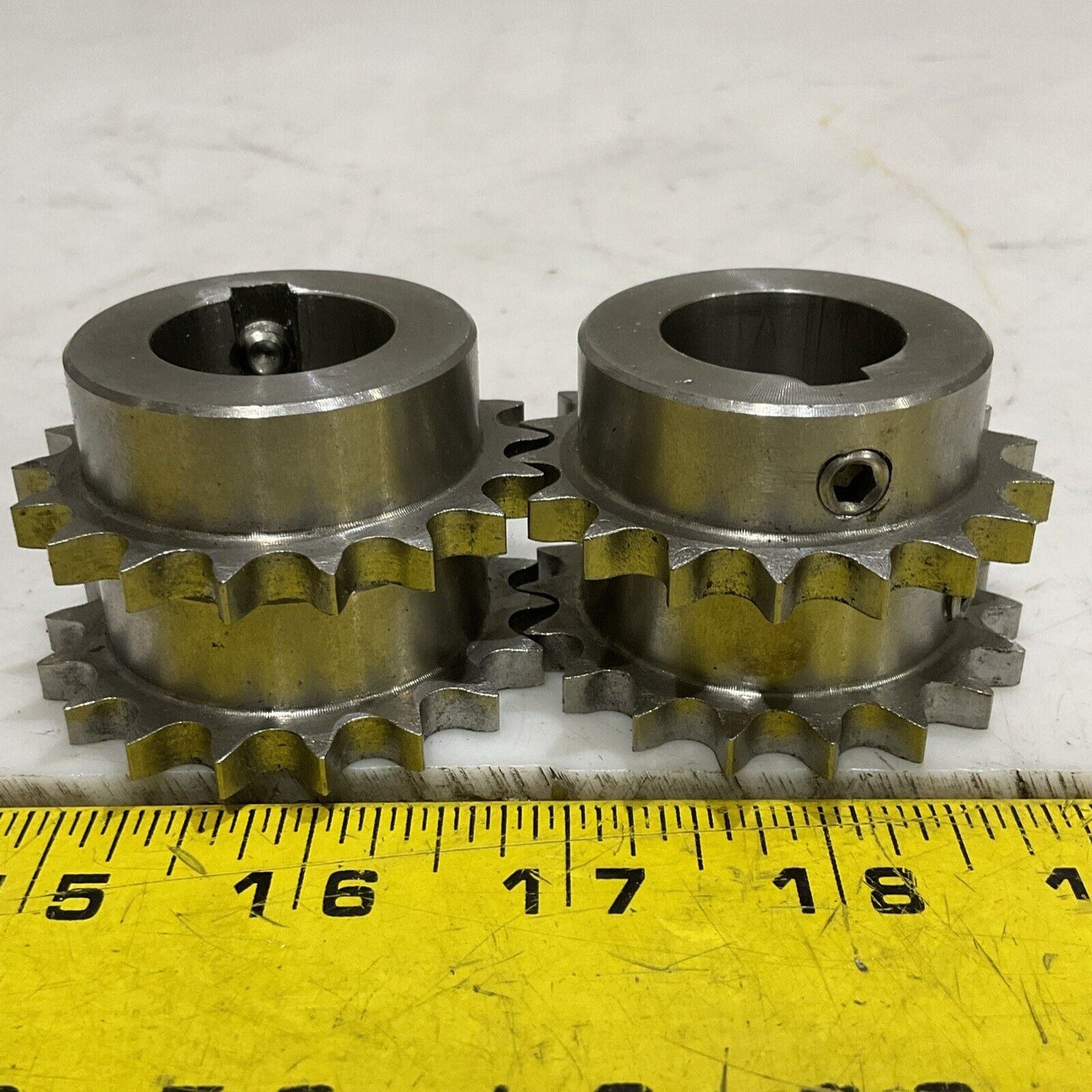 MARTIN 06B18SS BORE SPROCKET 3/4 18 TEETH .75 LOT OF 4 U4M
