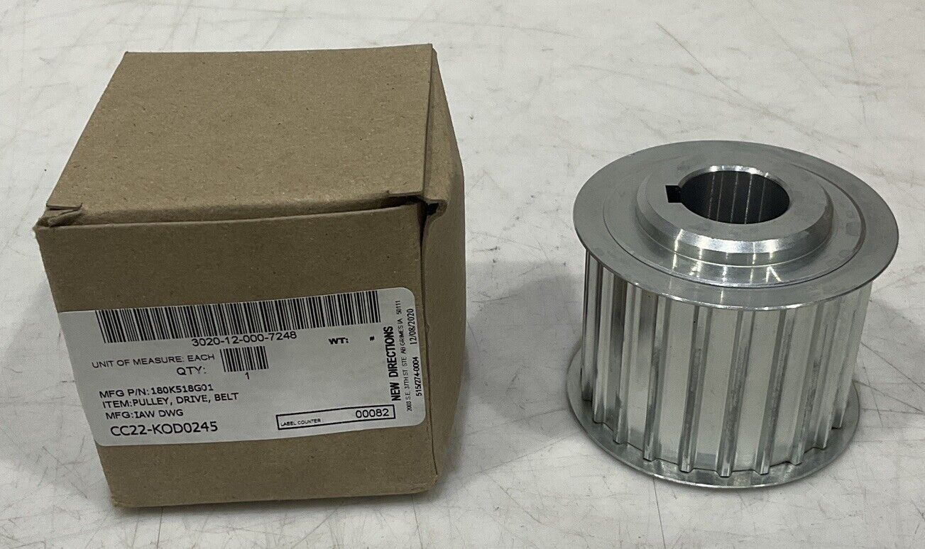 SMC 180K518G01 DRIVE BELT PULLEY U3S