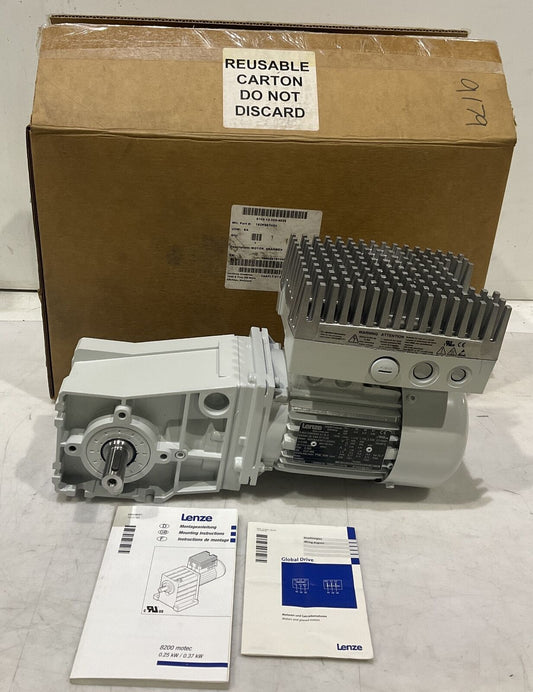 LENZE GKR04-2E VBR 071C32 GEAR MOTOR GEARBOX U3S