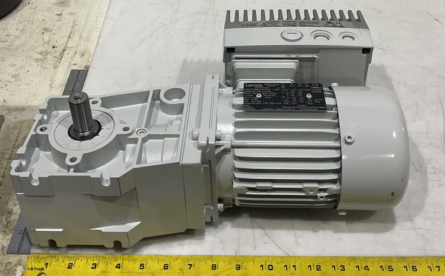 LENZE GKR04-2E VBR 071C32 GEAR MOTOR GEARBOX U3S