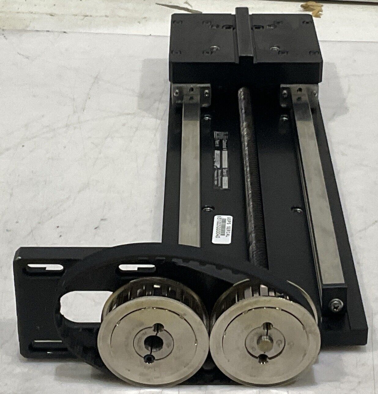 MACRON 10763B01 GRIPPER A DUAL RAIL SCREW TABLE ACTUATOR U3S