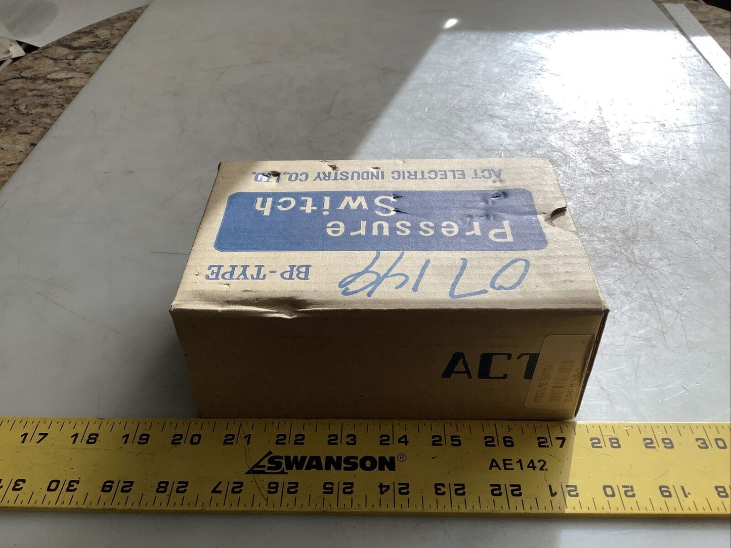 ACT BP-F8-30-C PRESSURE SWITCH HHH