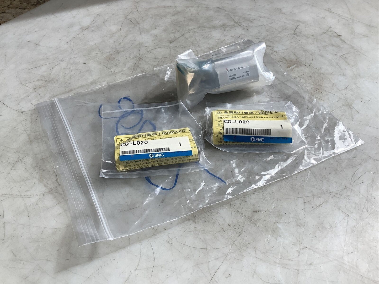 SMC CDQ2L20-15DM COMPACT CYLINDER HHH