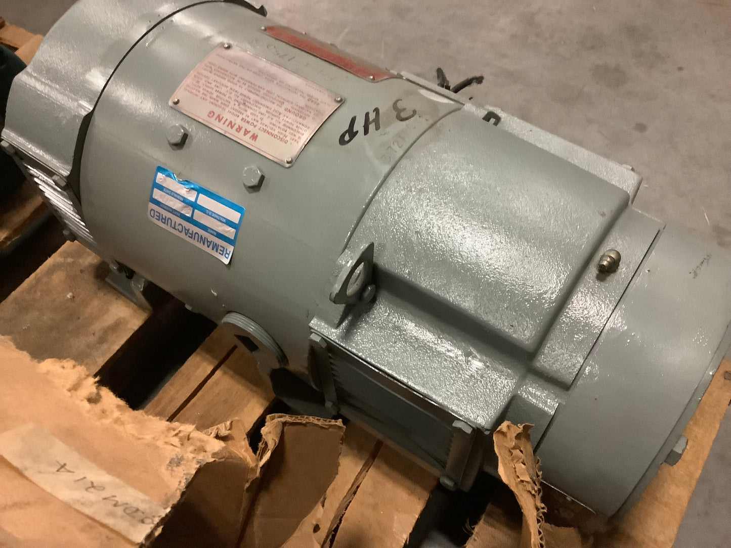 GENERAL ELECTRIC 3HP CD218AT 5CD152LA012A002 DIRECT CURRENT MOTOR 1150RPM U3S