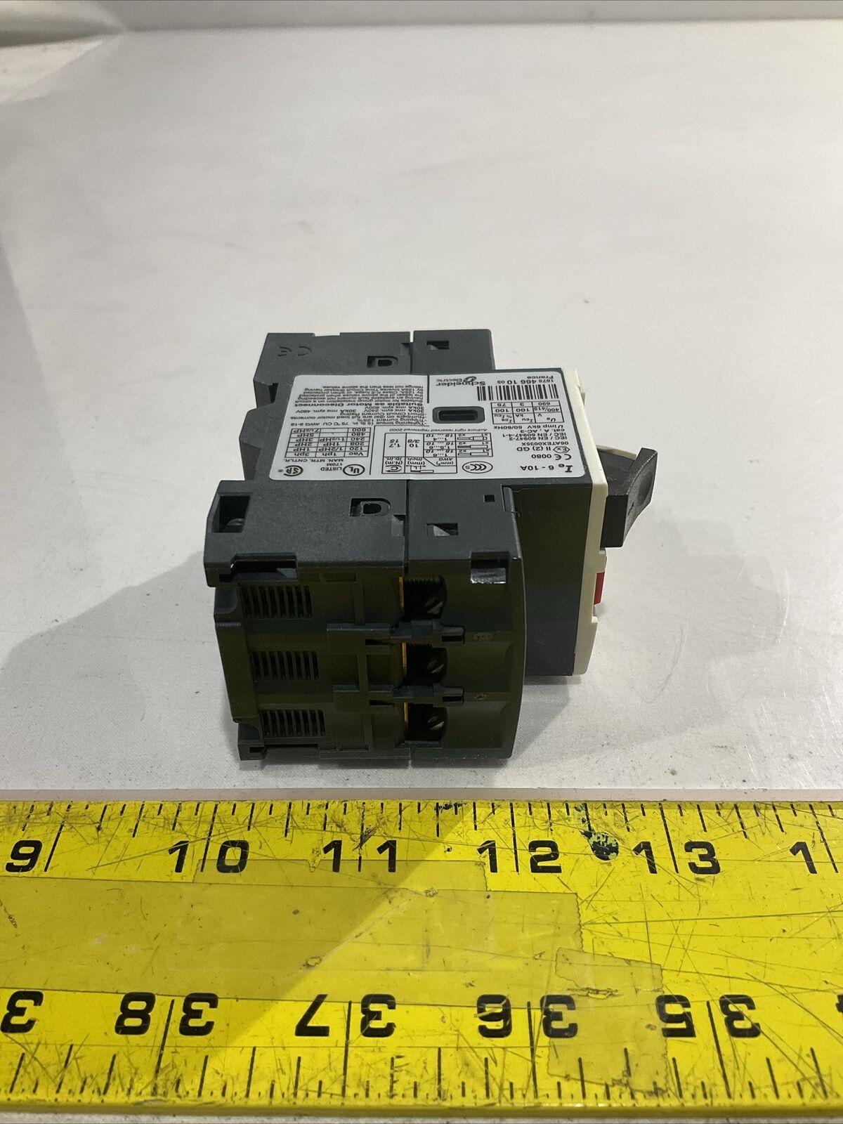 TELEMECANIQUE 06ATEX0035X GV2ME14  MOTOR  CIRCUIT BREAKER U3S