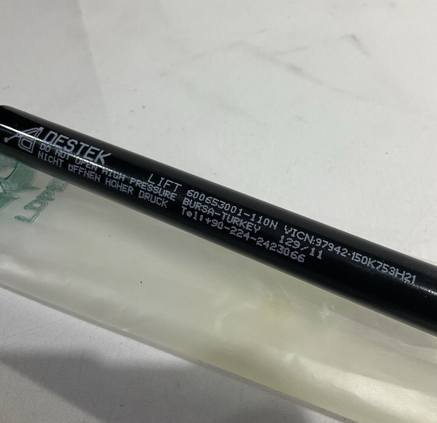 DESTEK  150K753H21 600653001-110N SPRING GAS  U3S