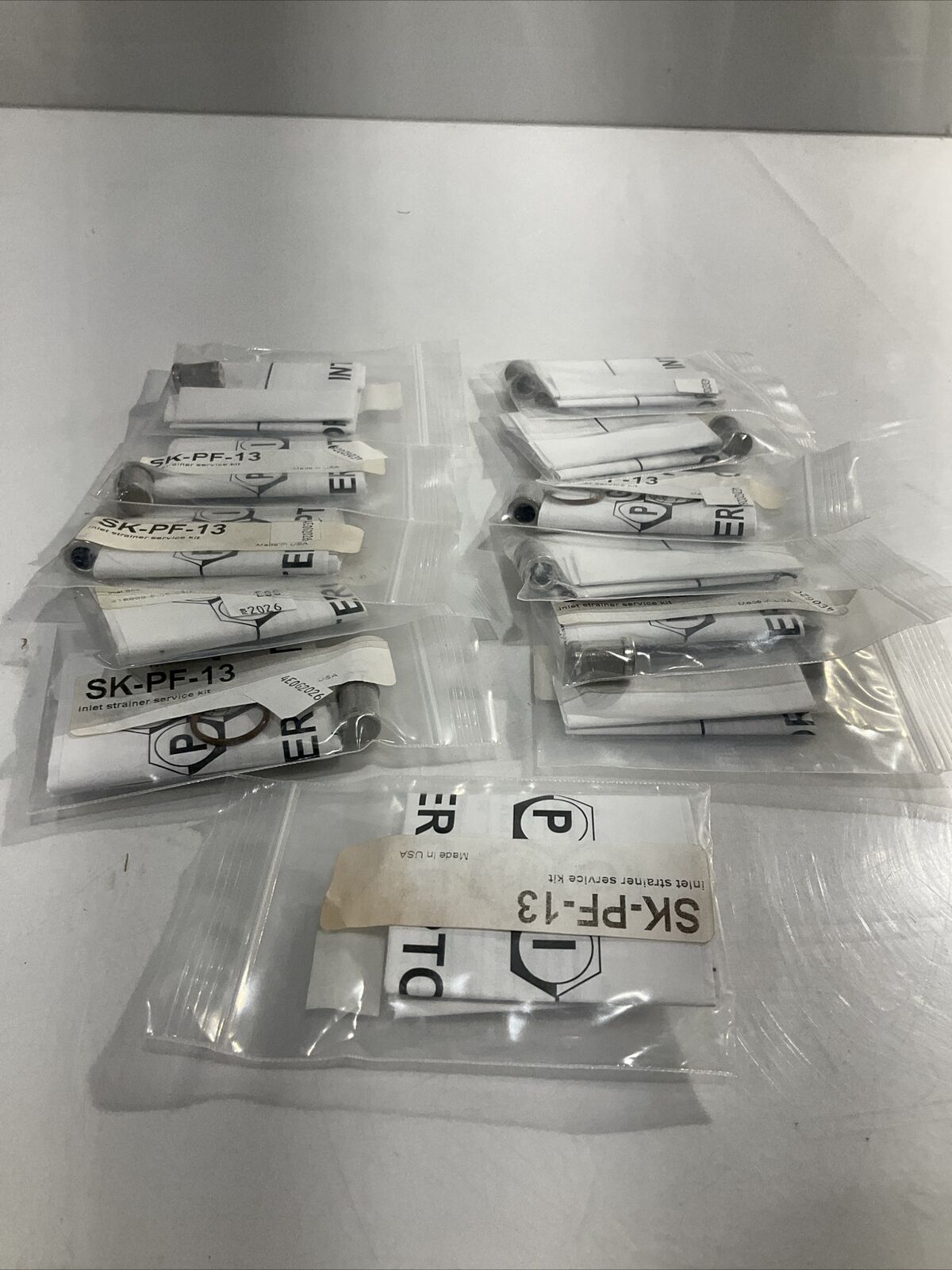 HYDRADYNE SK-PF-13 INLET  STRAINER  SVC KIT LOT  OF  12  U3S