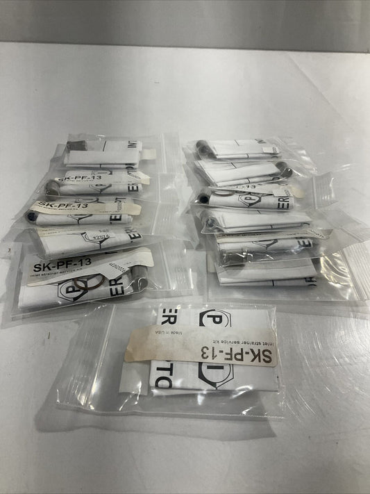 HYDRADYNE SK-PF-13 INLET  STRAINER  SVC KIT LOT  OF  12  U3S