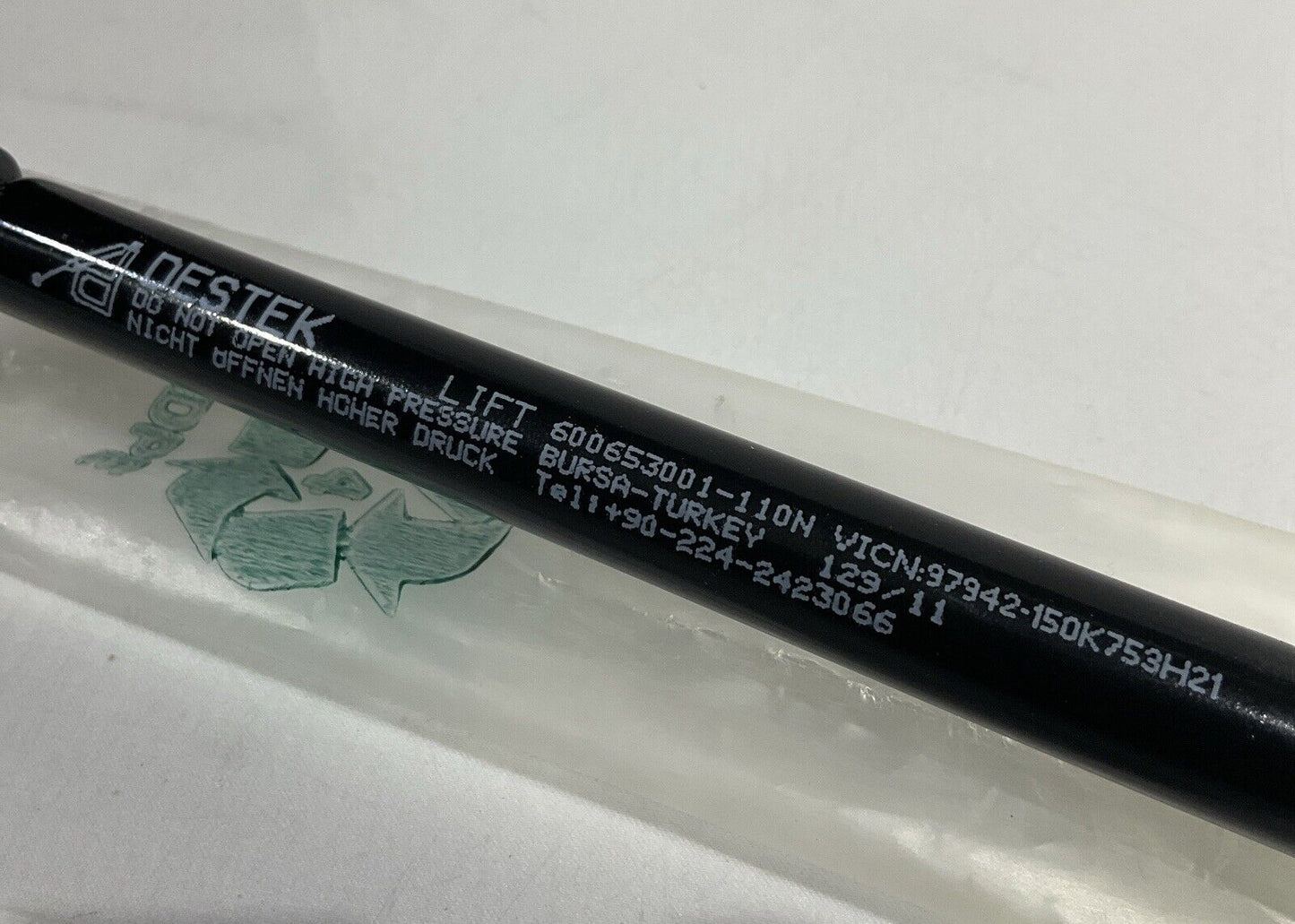 DESTEK  150K753H21 600653001-110N SPRING GAS  U3S