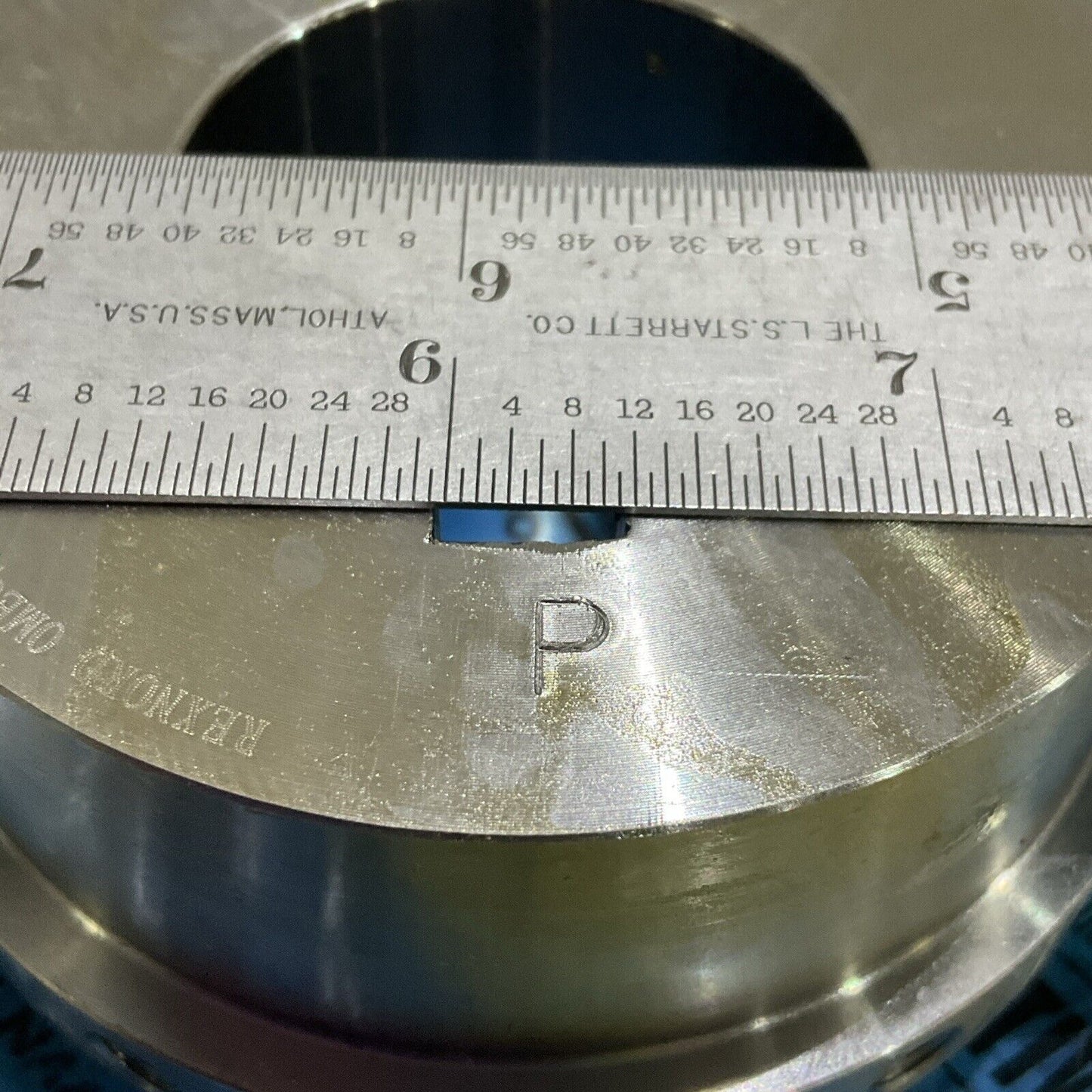 REXNORD OMEGA 10287409 7300360 10HSB 1.625” BORE 3/8” X 3/16” KW 1 SS G7T
