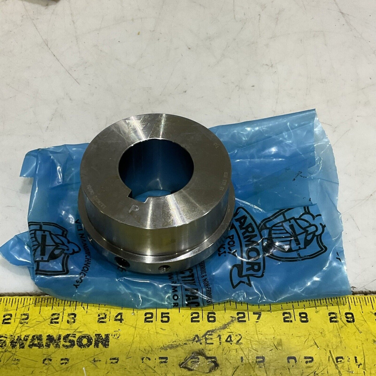 REXNORD OMEGA 10287409 7300360 10HSB 1.625” BORE 3/8” X 3/16” KW 1 SS G7T