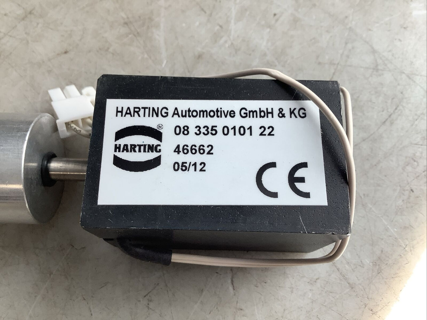 HARTING AUTOMOTIVE 08 335 0101 22 GMBH SOLENOID BUCKET MOTOR U3S