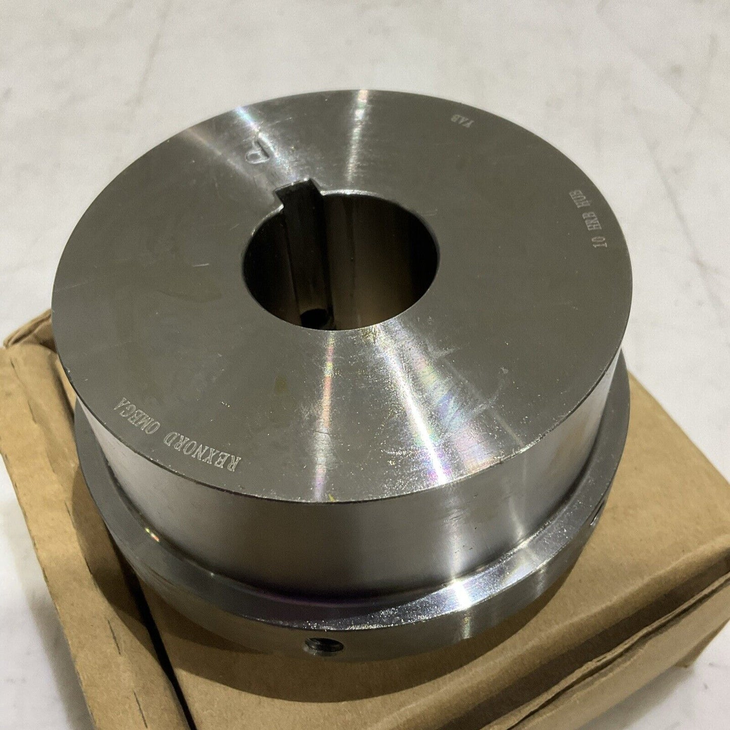 REXNORD 10287494 7300345 10HSB HUB 1.125” BORE 1/4” X 1/8” KW 1SS LOT OF 2 G7T