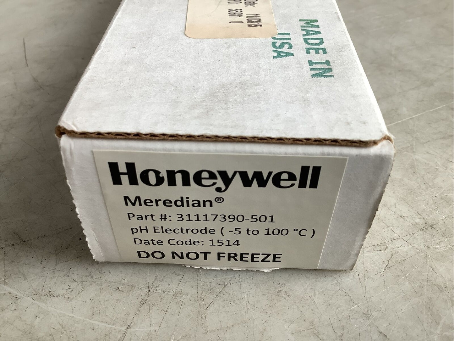 HONEYWELL 31117390-501 MEREDIAN pH ELECTRODE 555