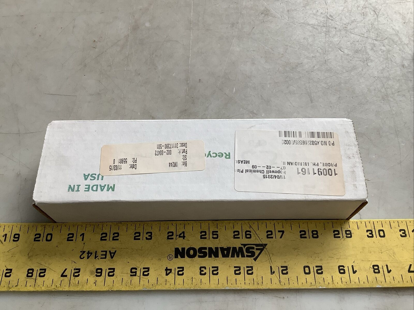 HONEYWELL 31117390-501 MEREDIAN pH ELECTRODE 555