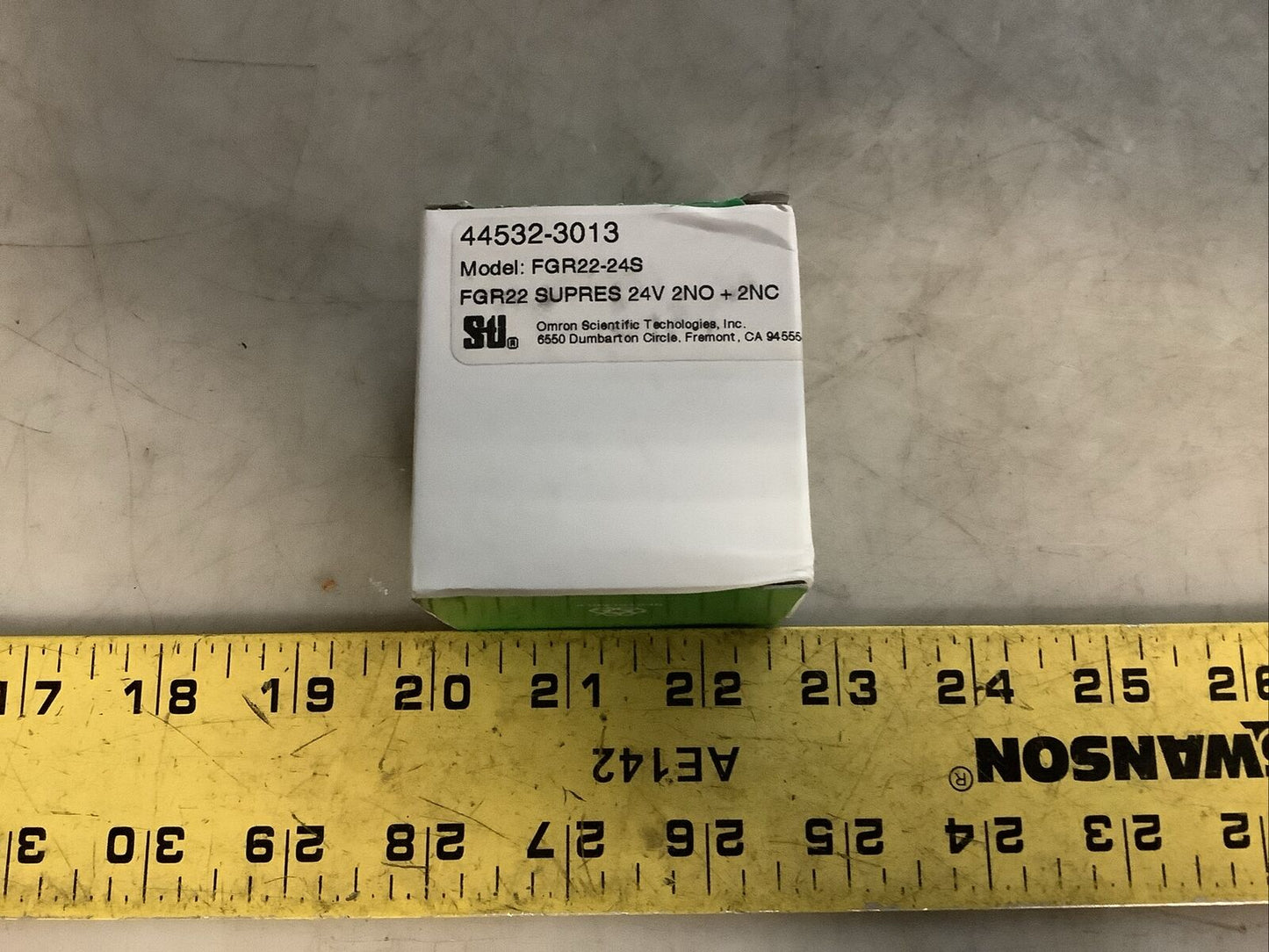 SCHNEIDER ELECTRIC FGR22-24S CA3KN-22BD3 CONTROL RELAY U3S