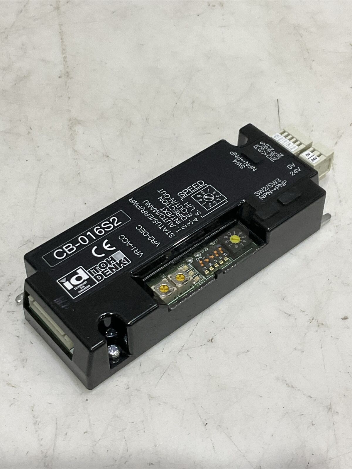 ID ITOH DENKI CB-016S2 CONVEYOR DRIVER CARD U3S