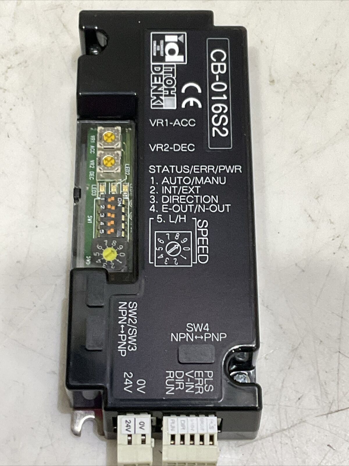 ID ITOH DENKI CB-016S2 CONVEYOR DRIVER CARD U3S