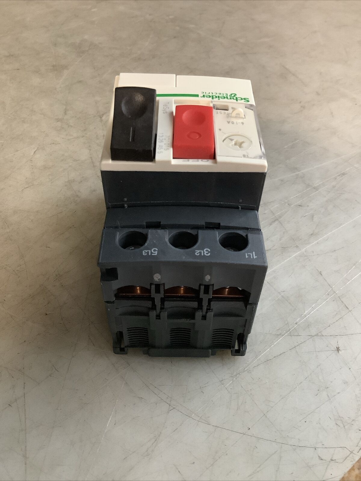 SCHNEIDER ELECTRIC GV2ME14 MOTOR CIRCUIT BREAKER 6-10A U3S