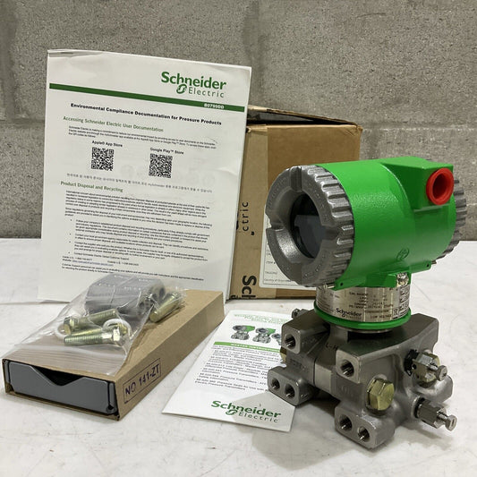 FOXBORO SCHNEIDER IDP05S-V52D21FD-M1 DIFFERENTIAL PRESSURE TRANSMITTER G7T