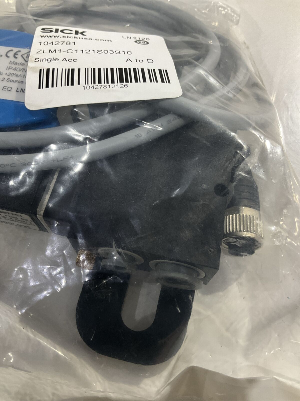 SICK ZLM1-C1121S03S10 1042781 ZONE CONTROL  ZPA LOGIC  MODULE  LOT OF  2  U3S