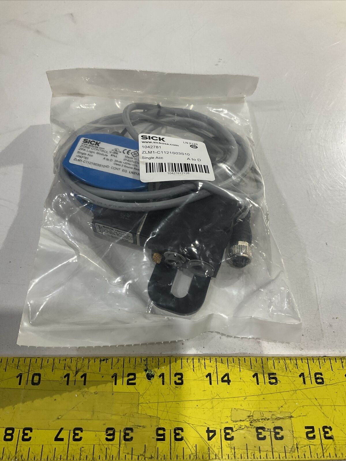 SICK ZLM1-C1121S03S10 1042781 ZONE CONTROL  ZPA LOGIC  MODULE  LOT OF  2  U3S