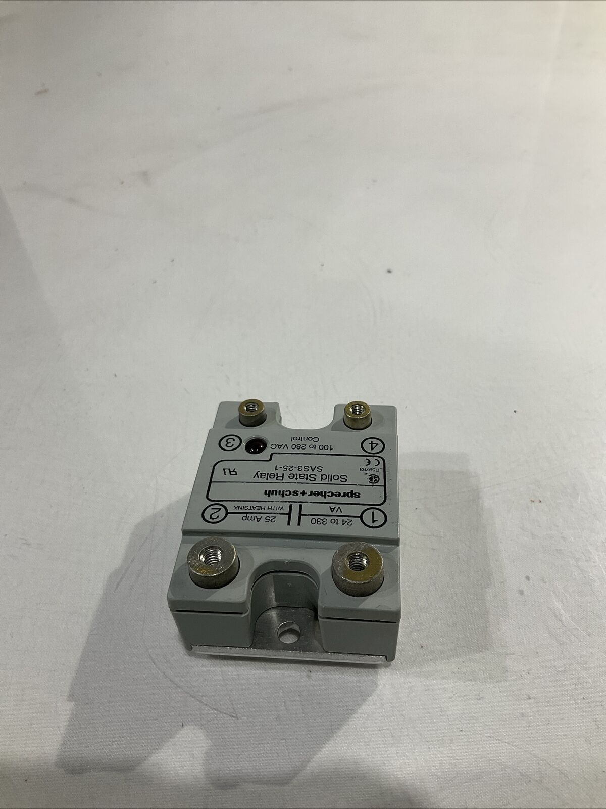 SPRECHER +SCHUH 29930 SAS3-25-1 SOLID STATE RELAY  100-280V  U4M