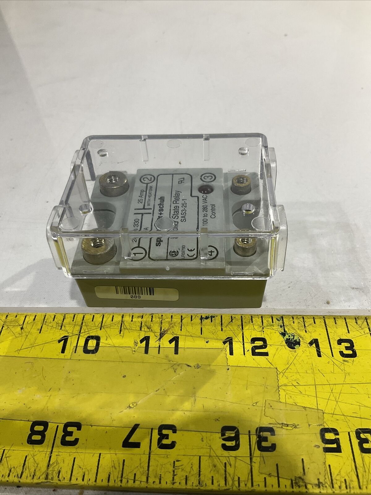 SPRECHER +SCHUH 29930 SAS3-25-1 SOLID STATE RELAY  100-280V  U4M