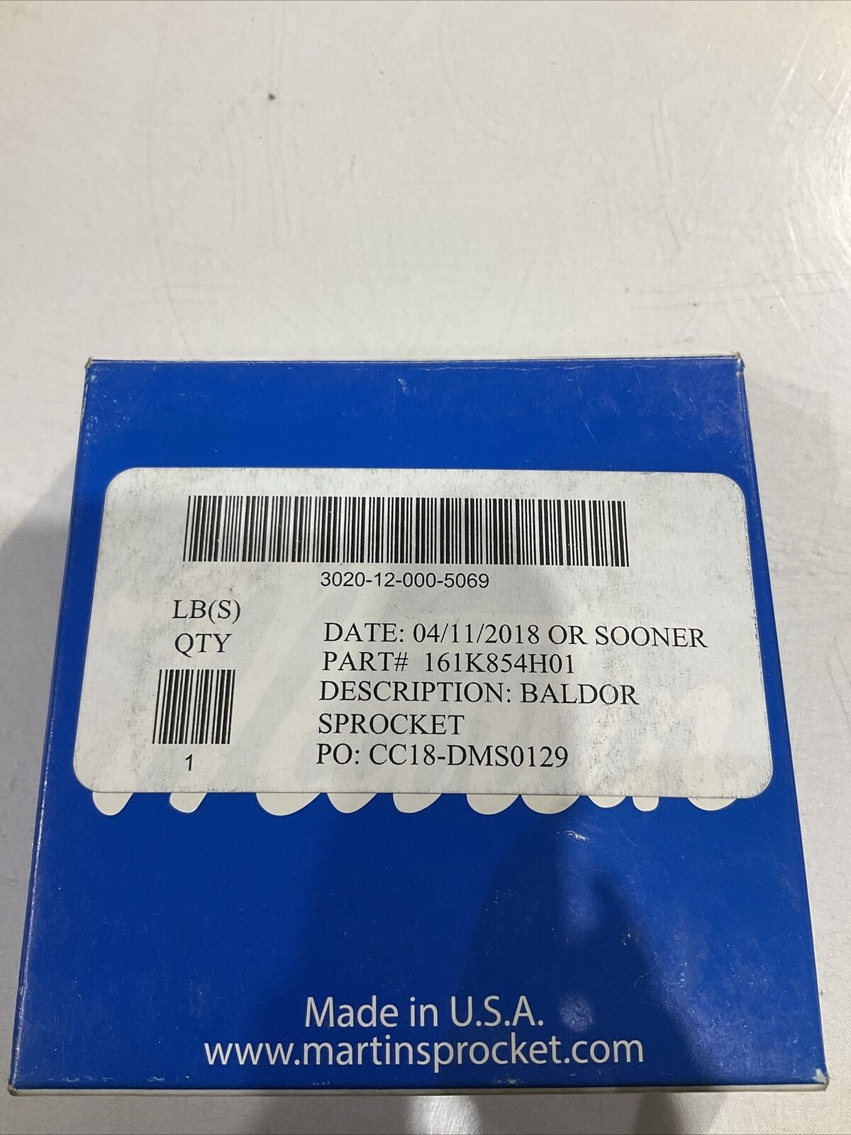 MARTIN  60BTB15H1610 BALDOR  SPROCKET   LOT  OF 3  U3S