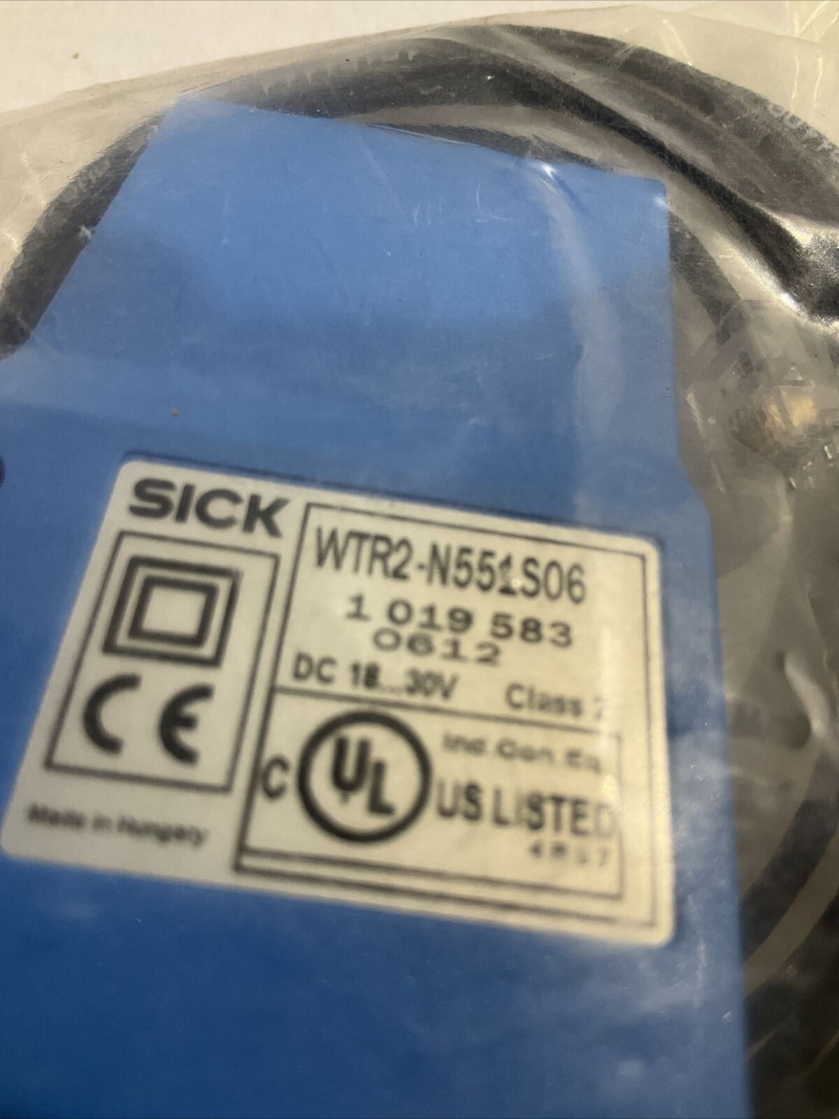 SICK WTR2-N551S06 PHOTOELECTRICK SENSOR U3S