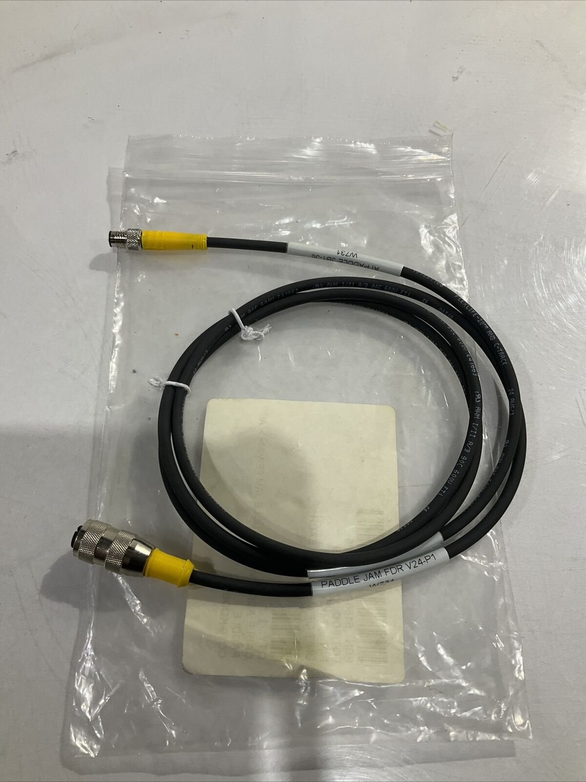 TURCK  174K244G01  CABLE ASSY  W731 PADDLE JAM FE-V24   U3S