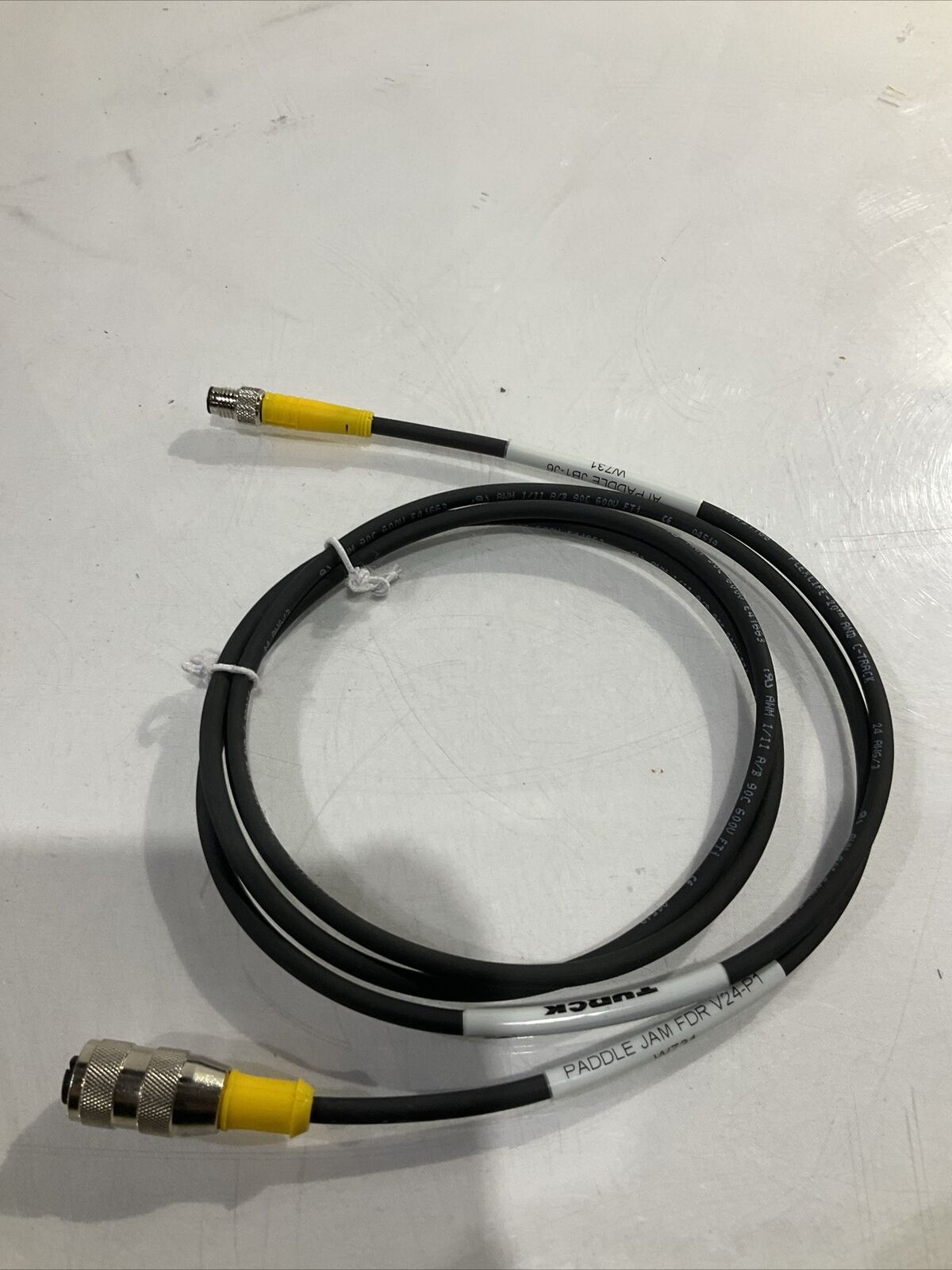 TURCK  174K244G01  CABLE ASSY  W731 PADDLE JAM FE-V24   U3S