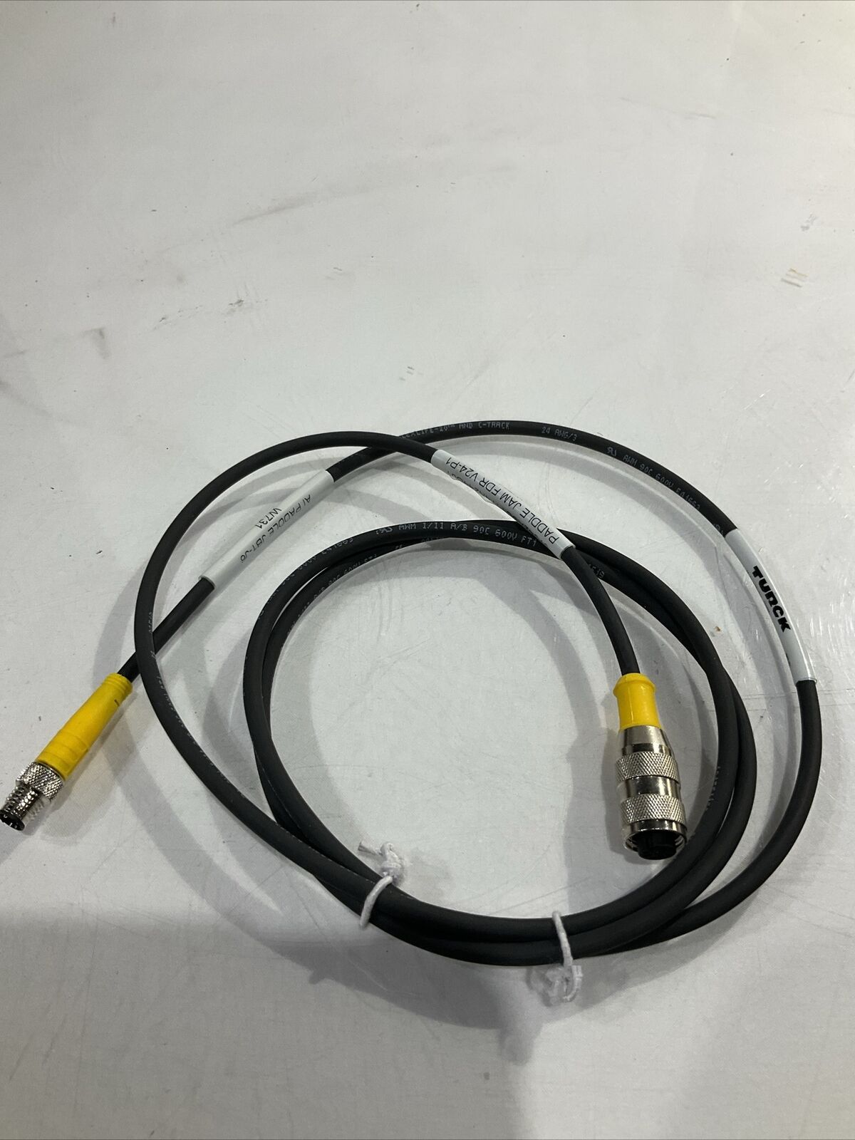 TURCK  174K244G01  CABLE ASSY  W731 PADDLE JAM FE-V24   U3S