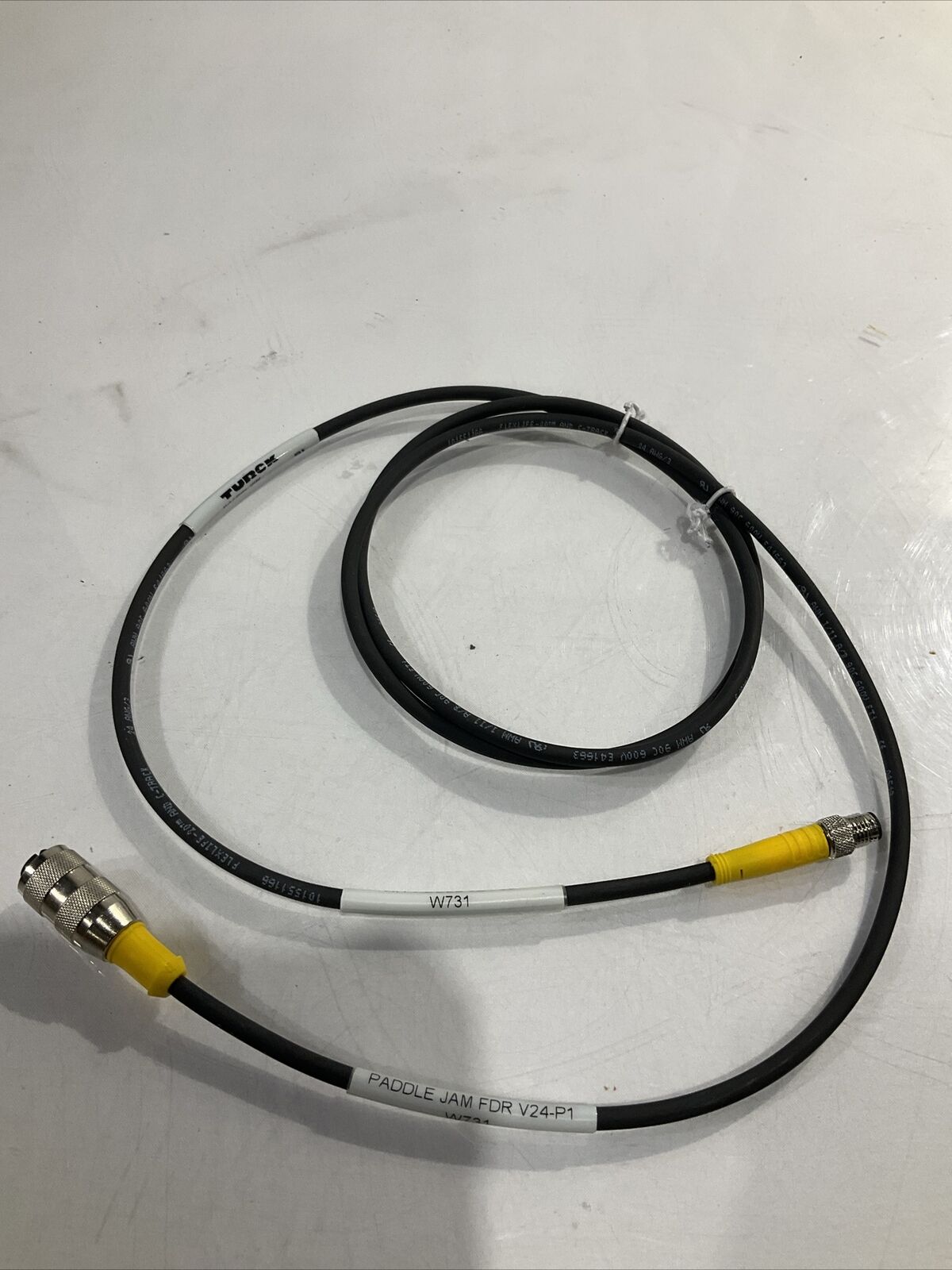 TURCK  174K244G01  CABLE ASSY  W731 PADDLE JAM FE-V24   U3S