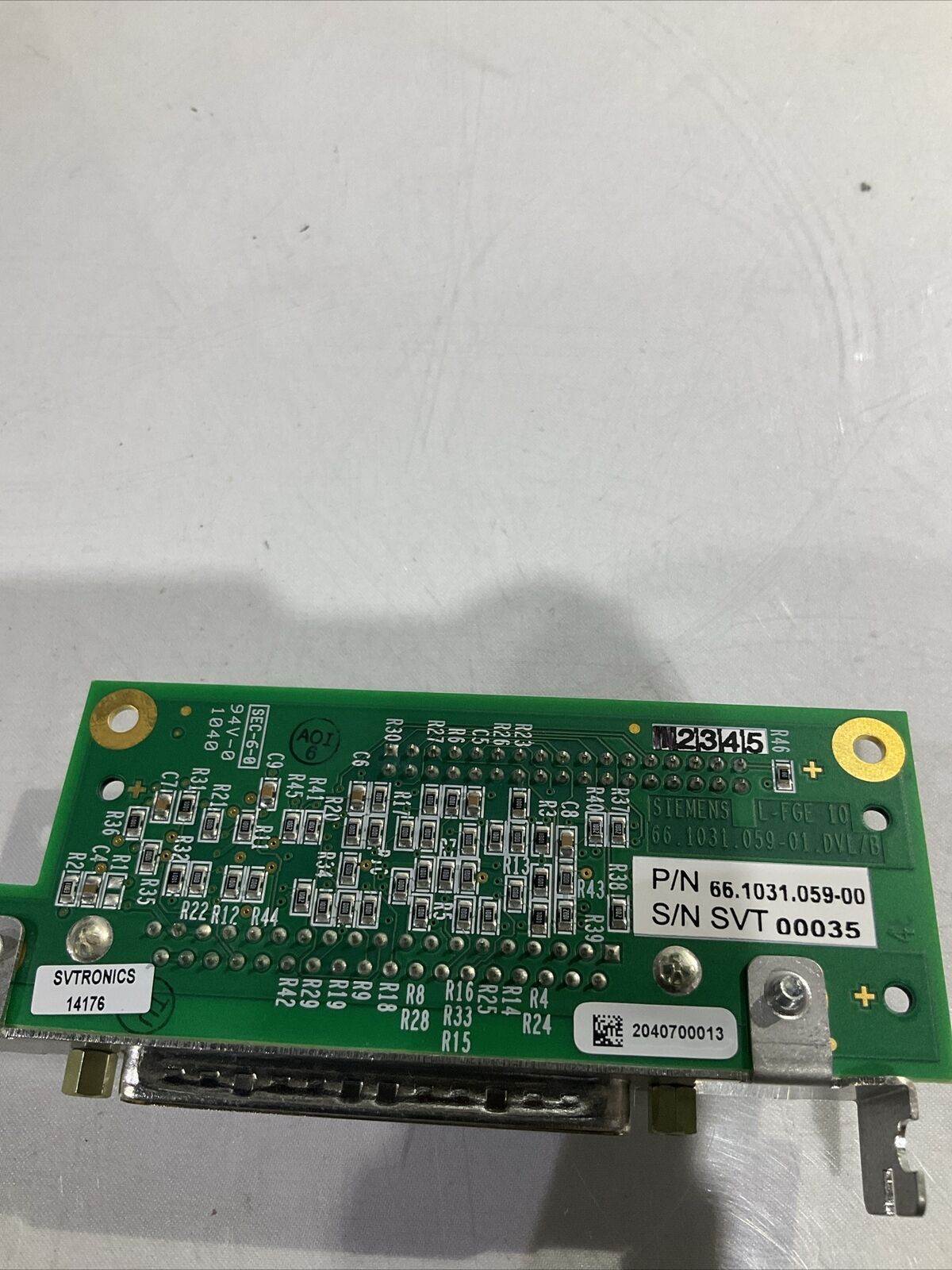 SVTRONICS 14176 66.1031.059-00 REPLACEMENT CONTROLLER   94-1040V  LOT OF 2  U3S