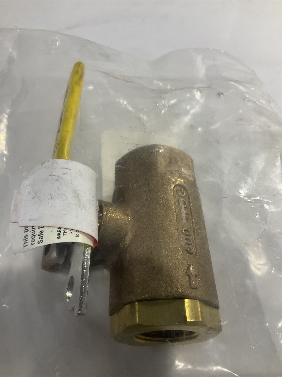 APPOLLO  75-104-41  3/4 BRONZE   BALL VALVE  W/LOCK  DRAIN U3S