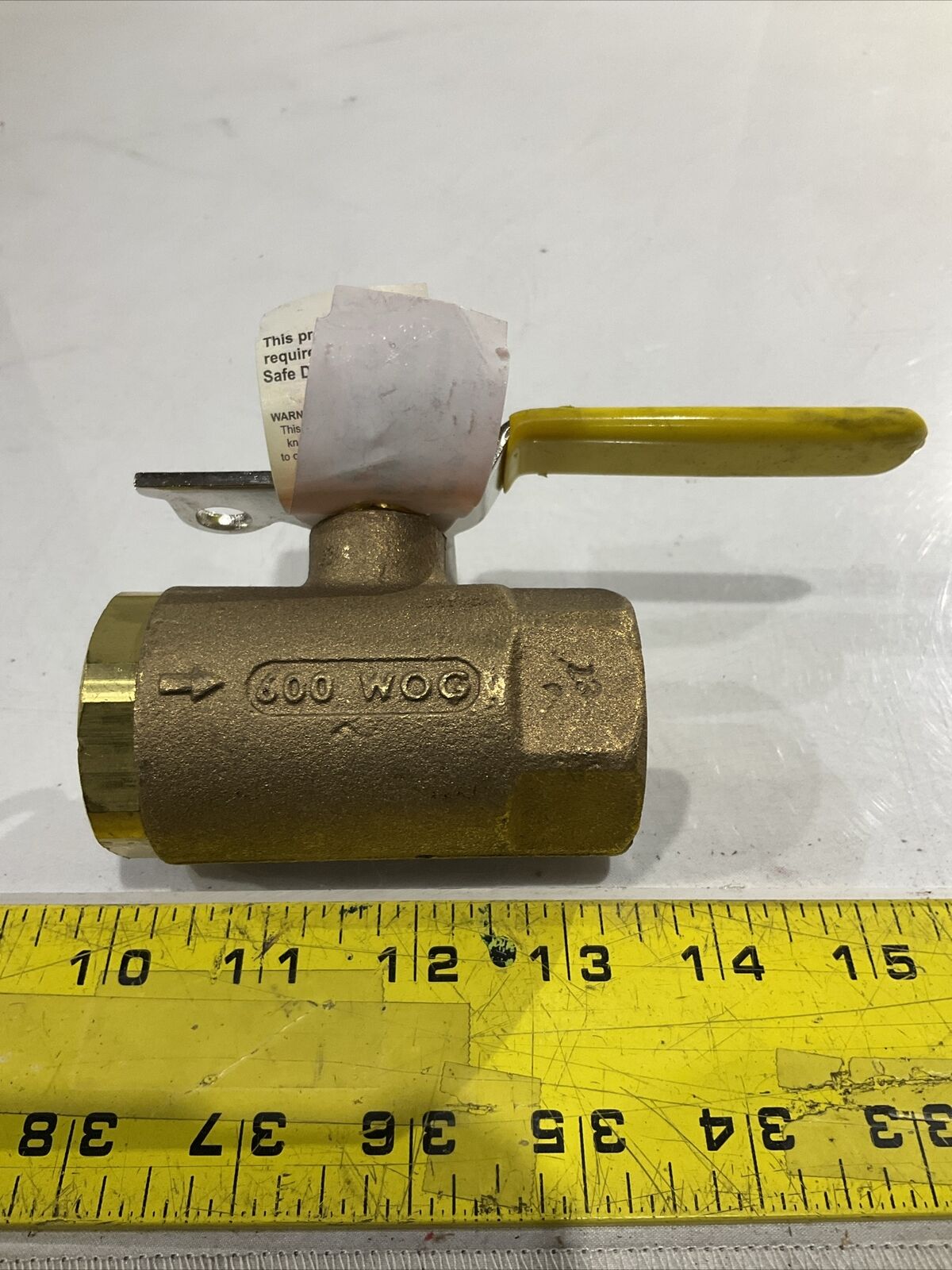 APPOLLO  75-104-41  3/4 BRONZE   BALL VALVE  W/LOCK  DRAIN U3S