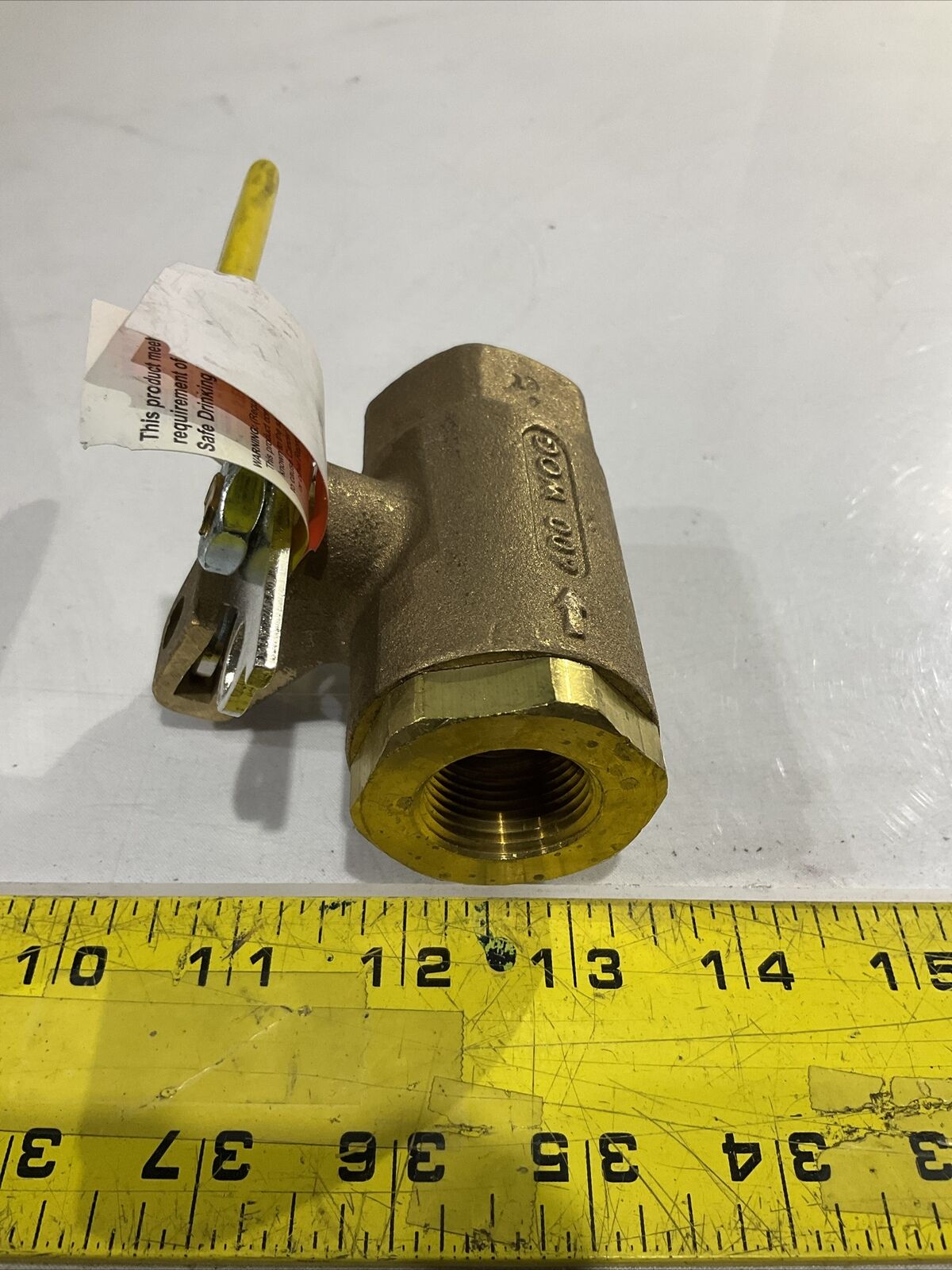 APPOLLO  75-104-41  3/4 BRONZE   BALL VALVE  W/LOCK  DRAIN U3S
