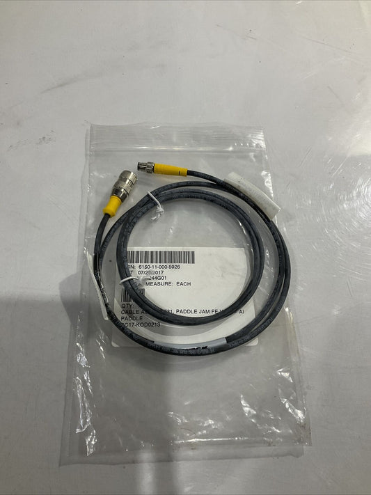 TURCK 174K244G01 W731 FE-V24 CABLE ASSY PADDLE JAM PADDLE  U3S