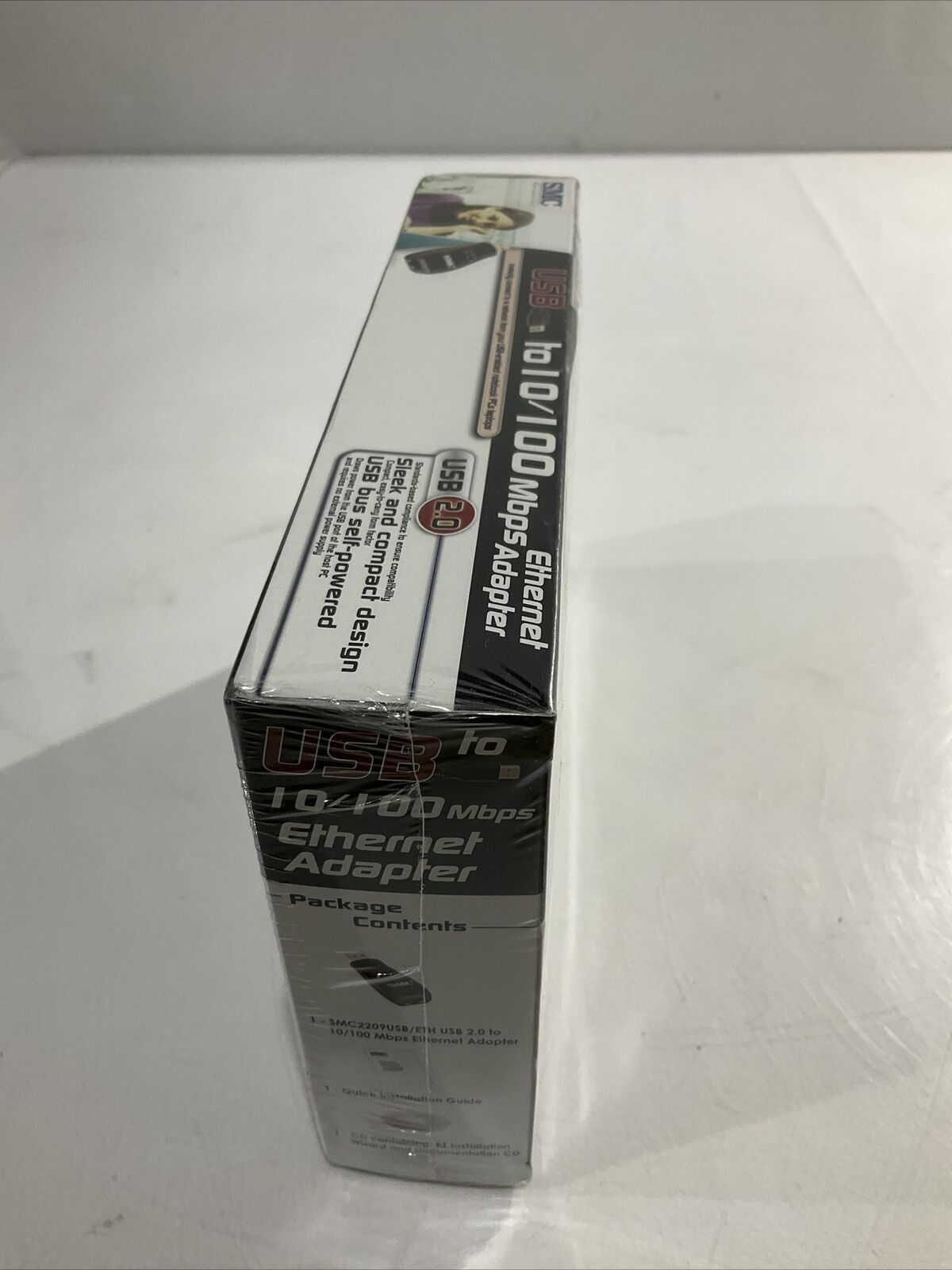 SMC  SMC2209USB/ETH/98-012084-585  ADAPTER ,  COMPACT  USB2.TO   U3S