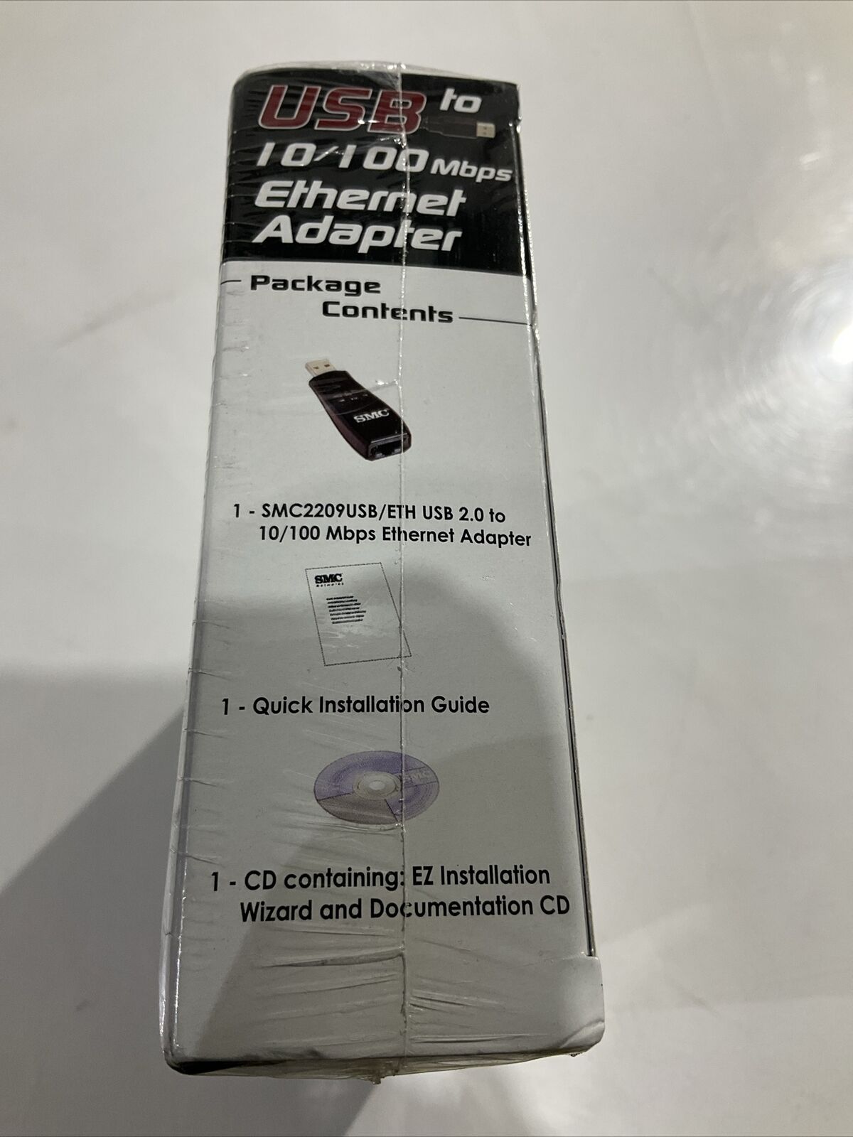 SMC  SMC2209USB/ETH/98-012084-585  ADAPTER ,  COMPACT  USB2.TO   U3S