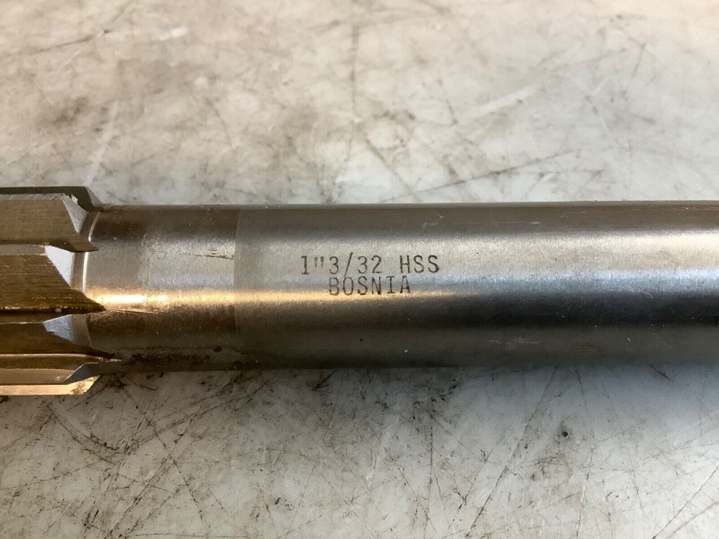 MSC 81135220 SM0100106 CHUCKING REAMER 1-3/32IN HSS 333