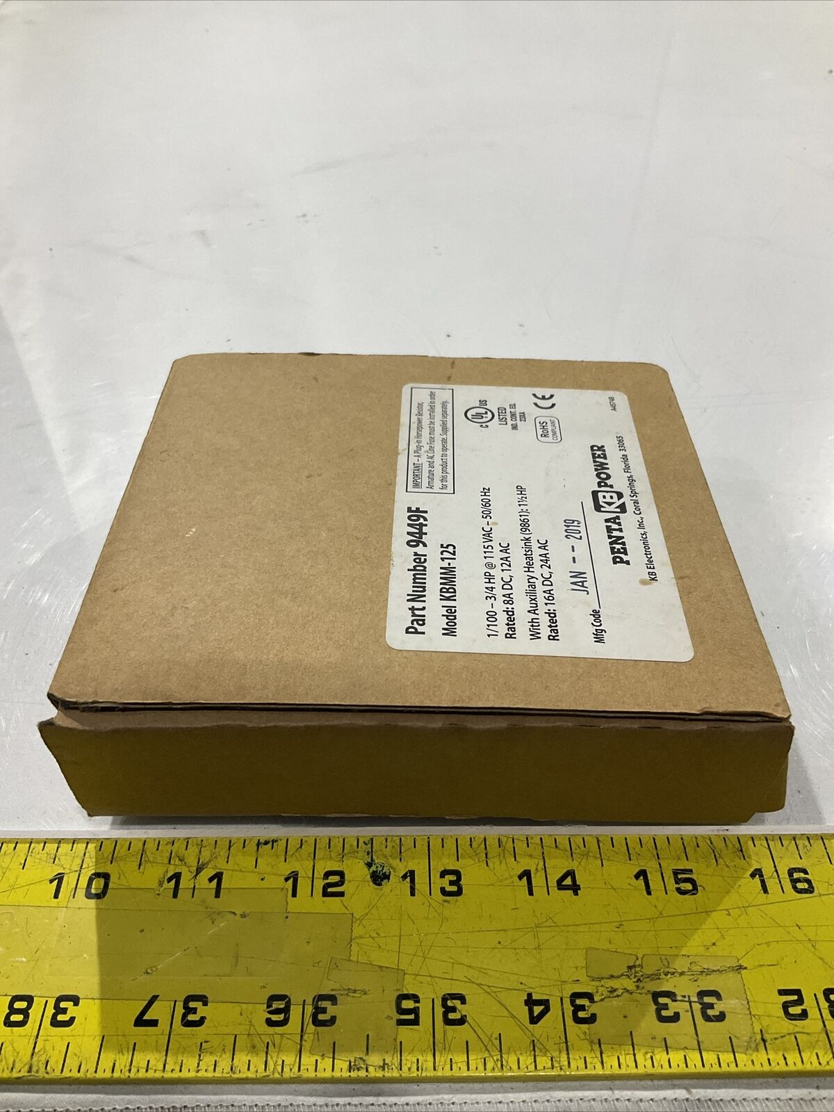 PENTA KB POWER  9449F   DC MOTOR SPEED CONTROLLER 115V  G7T