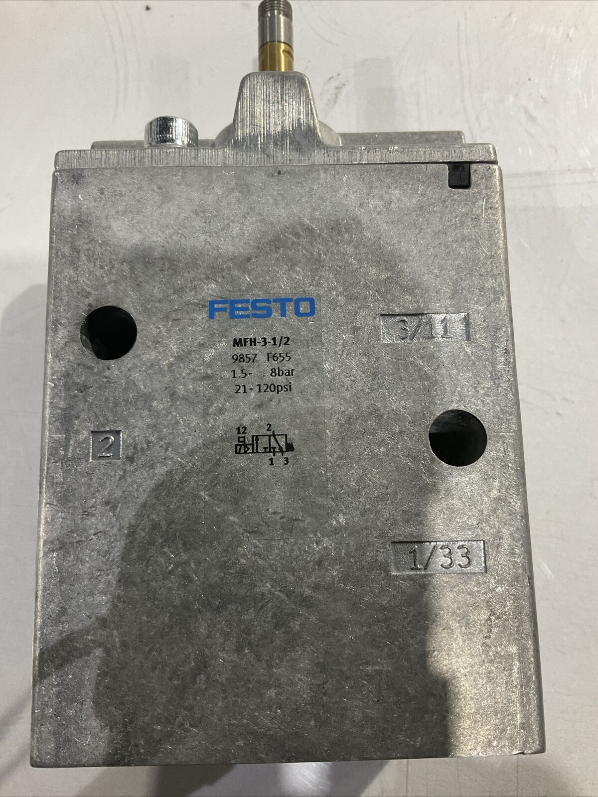 FESTO MFH -3-1/2 257090  257090 SOLENOID VALVE  U4M