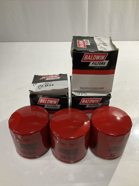 BALDWIN B34 FILTERS   LOT OF 3  U4M