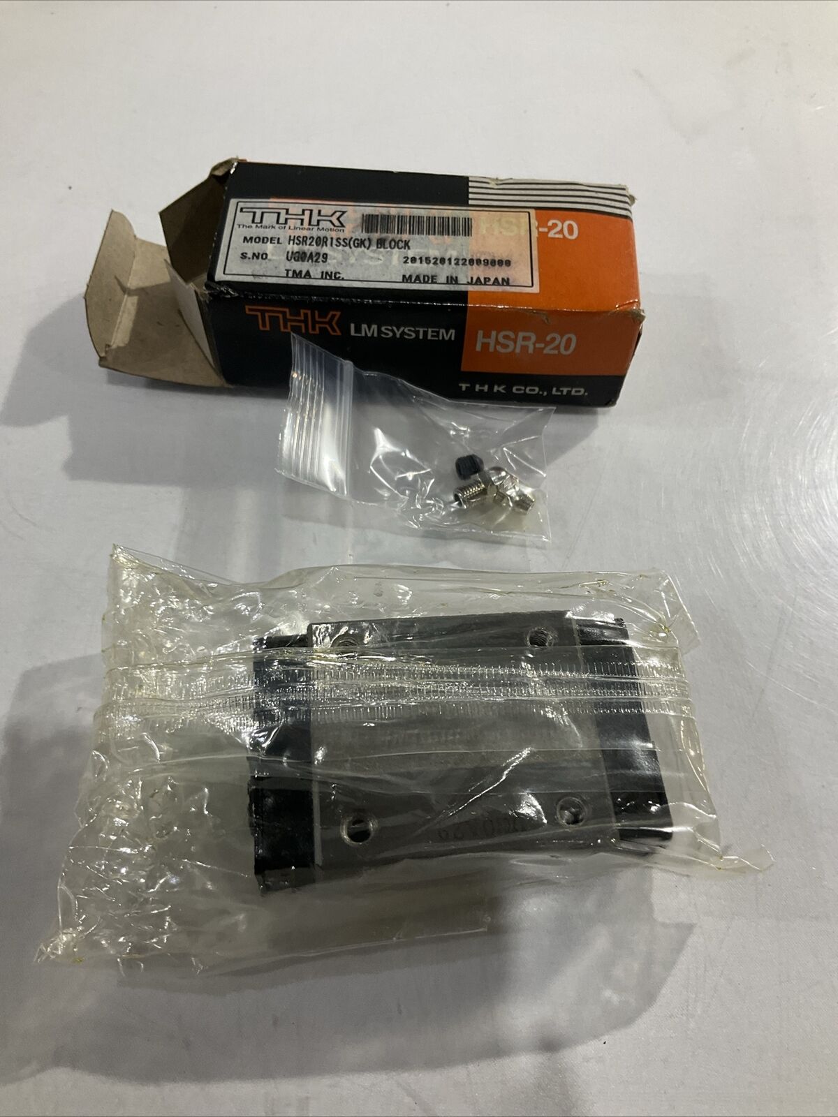 THK  HSR20R1SS  (GK) BLOCK  UG0A29  U3S