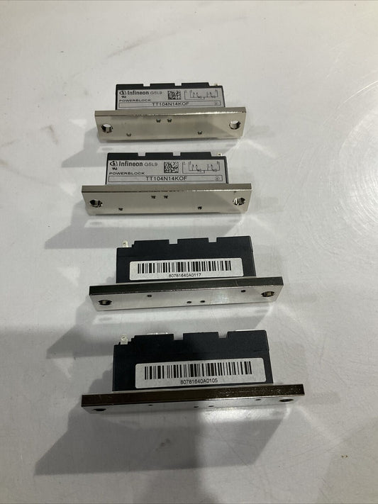 INFINEON G5L9   TT104N14K0F   POWERBLOCK    LOT OF 4  U3S