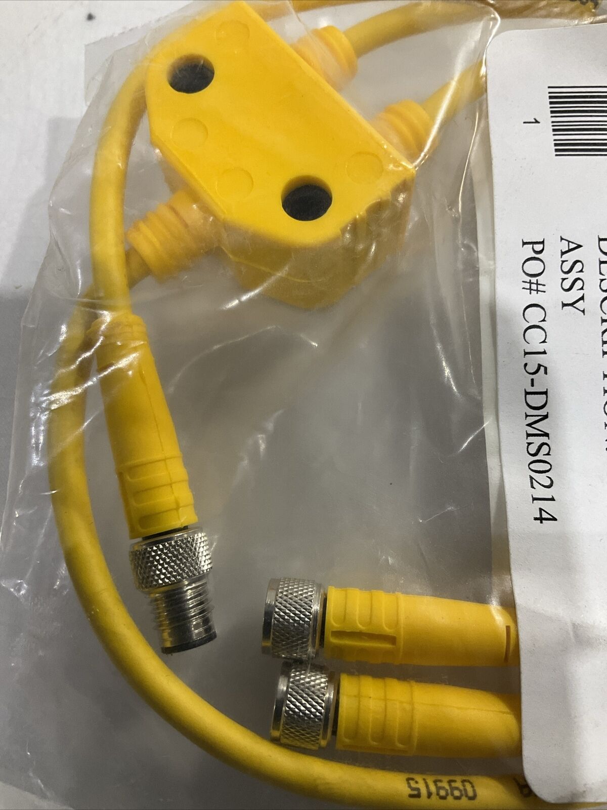 TURCK US-14802-97942-163K383H01 CABLE ASSEMBLY LOT OF 3 U3S
